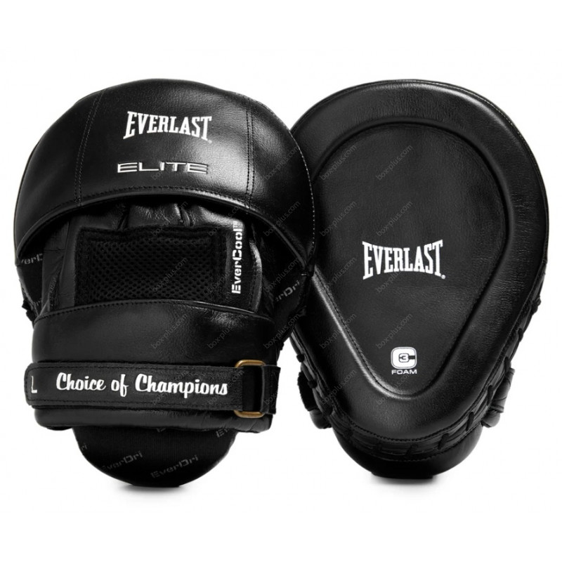 Лапы боксерские Everlast Elite Leather